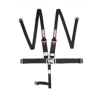 Black L & L 5pt HNR Seat Belt