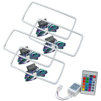 Colorshift(Tm) Halo Kit, New Square Ring Design, Colorshift(Tm) - Simple