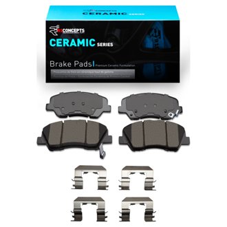 R1 Ceramic Pads and Hardware Kit