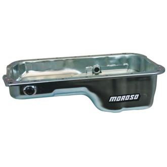 Honda 2.2/2.3L H Series Stock (w/Oil Drainbacks) Wet Sump 4qt 5.25in Steel Oil Pan