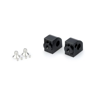 Adaptor Adjustable Passenger Footpeg Black