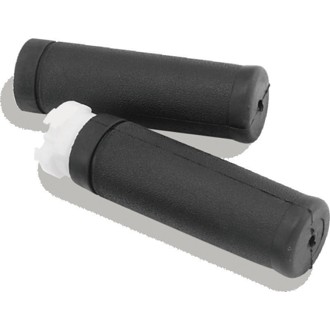 Bikers Choice 81-17 Big Twin 81-22 XL With Dual Cable Black Stock Grips With Sleeve Pr