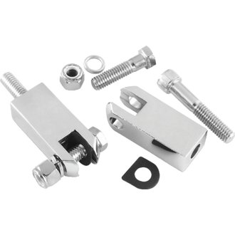 Bikers Choice 83-03 Sportster Chrome Passenger Peg Mount Kit Replaces H-D 50610-80T