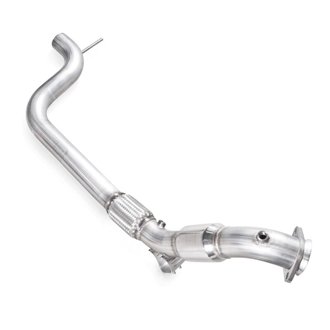 2015-16 Mustang Downpipe 3in High-Flow Cats Performance Connection