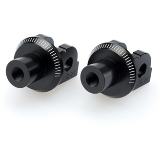 Adaptor Rider Footpeg Black