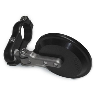 Blindsight Folding 2 in. Round Bar-End Mirror - Black