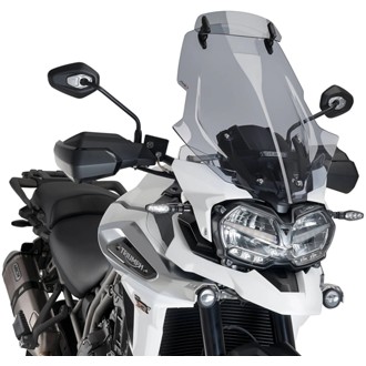 Touring Windshield With Visor Smoke