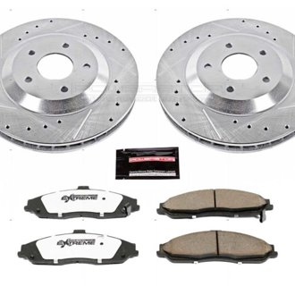 Z26 Street Performance Ceramic Brake Pad and Drilled & Slotted Rotor Kit