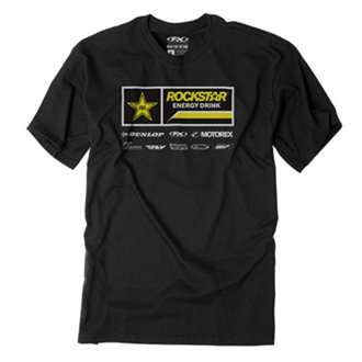2021 ROCKSTAR RACEWEAR T-SHIRT / BLACK M