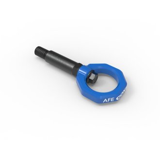 Afe Control Front Tow Hook Blue