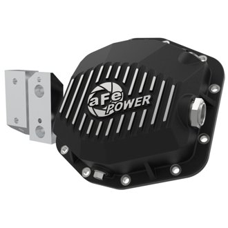 Pro Series Dana M220 Rear Differential Cover Black w/ Machined Fins