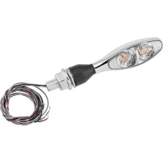 Micro 1000 Dual Function Clear Lens Red/Red/Amber Chrome