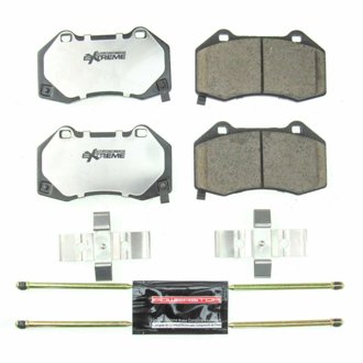 Z26 Performance Carbon-Fiber Ceramic Brake Pads with Hardware Kit