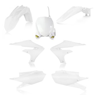 19-23 Yamaha YZ250F 5-pc Replica Body Kit - White