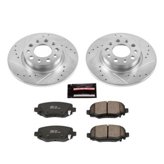 Z23 Daily Driver Carbon-Fiber Ceramic Brake Pad and Drilled & Slotted Rotor Kit