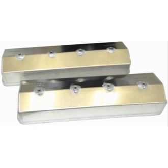Chevrolet Small Block (W/Centerbolt Style Heads) Valve Cover - Aluminum - Pair