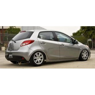 11 Mazda 2 Silent Hi-Power Rear Section ONLY Exhaust w/ External Resonator