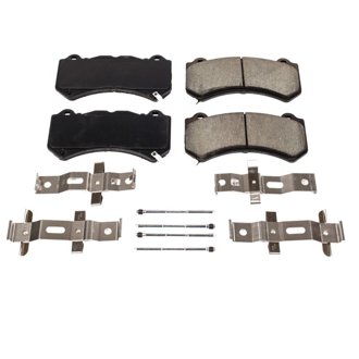 Z17 Low-Dust Ceramic Brake Pads with Hardware