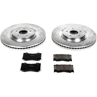 Z23 Daily Driver Carbon-Fiber Ceramic Brake Pad and Drilled & Slotted Rotor Kit