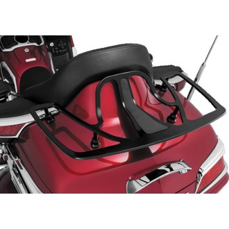 Luggage Rack 01-17 Honda GL1800 Except F6B Models - Gloss Black