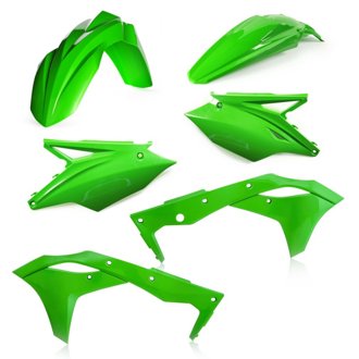 2017 Kawasaki KX250F Plastic Kit - Green