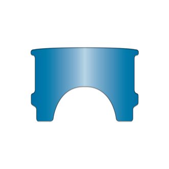 Harley-Davidson Flst/Fx Replacement Window - Blue