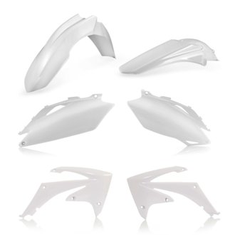 10-13 Honda CRF250R/ 09-12 CRF450R Plastic Kit - White