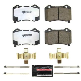 Z26 Performance Carbon-Fiber Ceramic Brake Pads with Hardware Kit