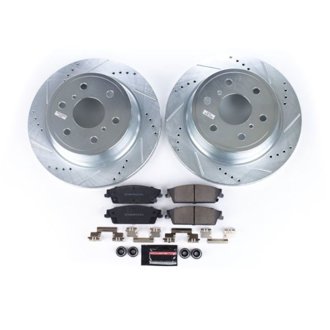 Z23 Daily Driver Carbon-Fiber Ceramic Brake Pad and Drilled & Slotted Rotor Kit