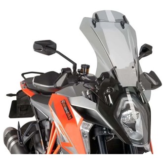 Multi-Adjustable Visor Fixed With Screws Smoke