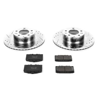 Z23 Daily Driver Carbon-Fiber Ceramic Brake Pad and Drilled & Slotted Rotor Kit