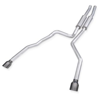 2021 Ram TRX 6.2L Legend Catback w/ Black Chrome Tips