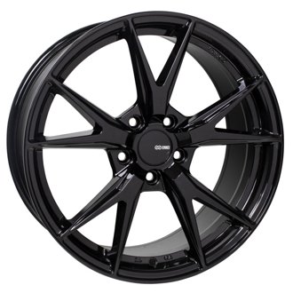 Phoenix 17x7.5 45mm Offset 5x114.3 72.6mm Bore Gloss Black Wheel