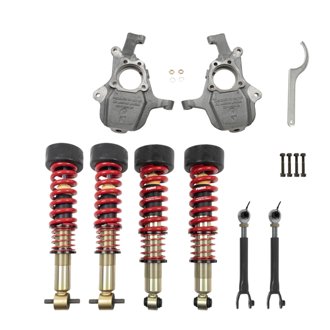 Performance Coilover Kit W/ Front And Rear Height Adjustable Coilovers