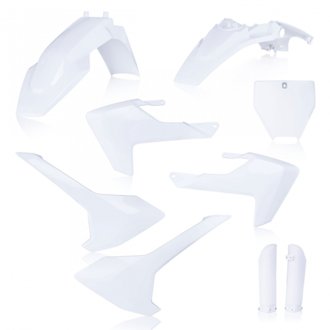 17+ Husqvarna TC65 Full Plastic Kit - 20 White