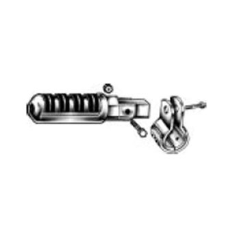 FOOT REST BUF 1" CLAMP