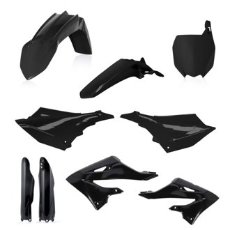 2023 Yamaha YZ125X/250X/ 22-23 YZ125/250 Full Plastic Kit - Black