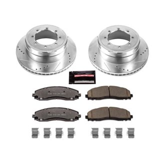 Z36 Truck and SUV Carbon-Fiber Ceramic Brake Pad and Drilled & Slotted Rotor Kit