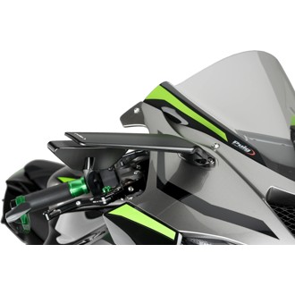 Rearview Mirror Aileron Black