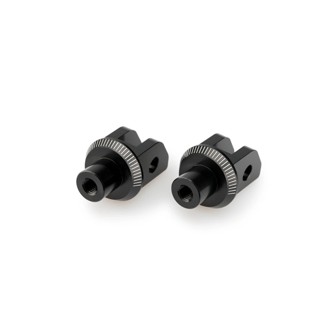 Adaptor Rider Footpeg Black