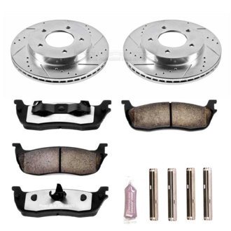 Z36 Truck and SUV Carbon-Fiber Ceramic Brake Pad and Drilled & Slotted Rotor Kit