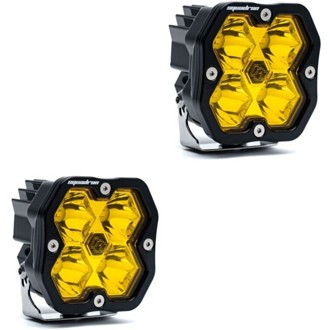 Squadron 2.0 Sport (Pair) LED Spot / No Harness - Baja Amber