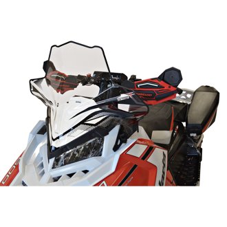 POLARIS AXYS MID, CLEAR W/BLACK GRAPHICS 18.5