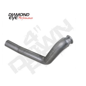 Diamond Eye 00-03 Ford 7.3L Diesel E-Series Van w/ Auto Trans/ Non-Catalyst 4in Aluminum Downpipe