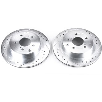 Evolution Performance Drilled And Slotted Rotor Pair