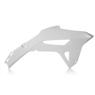 22+ Honda CRF250R Replica Radiator Shrouds - White