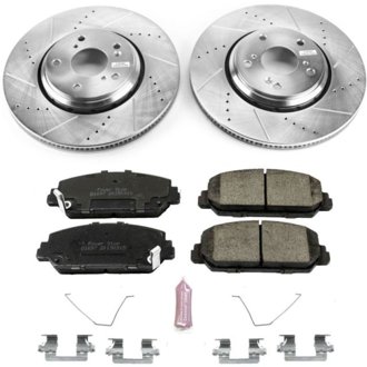 Z23 Daily Driver Carbon-Fiber Ceramic Brake Pad and Drilled & Slotted Rotor Kit