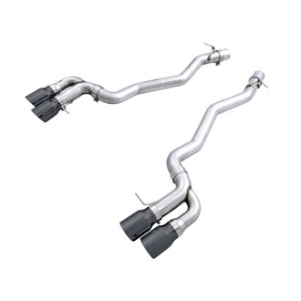 AWE Track Edition Axle-back Exhaust for BMW F90 M5 - Diamond Black Tips
