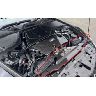 2023 Nissan Z Dry Carbon Radiator Cover