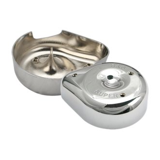 66-84 BT w/ 5 Gal Tanks Notched Teardrop Air Cleaner Cover For Super E/G Carbs